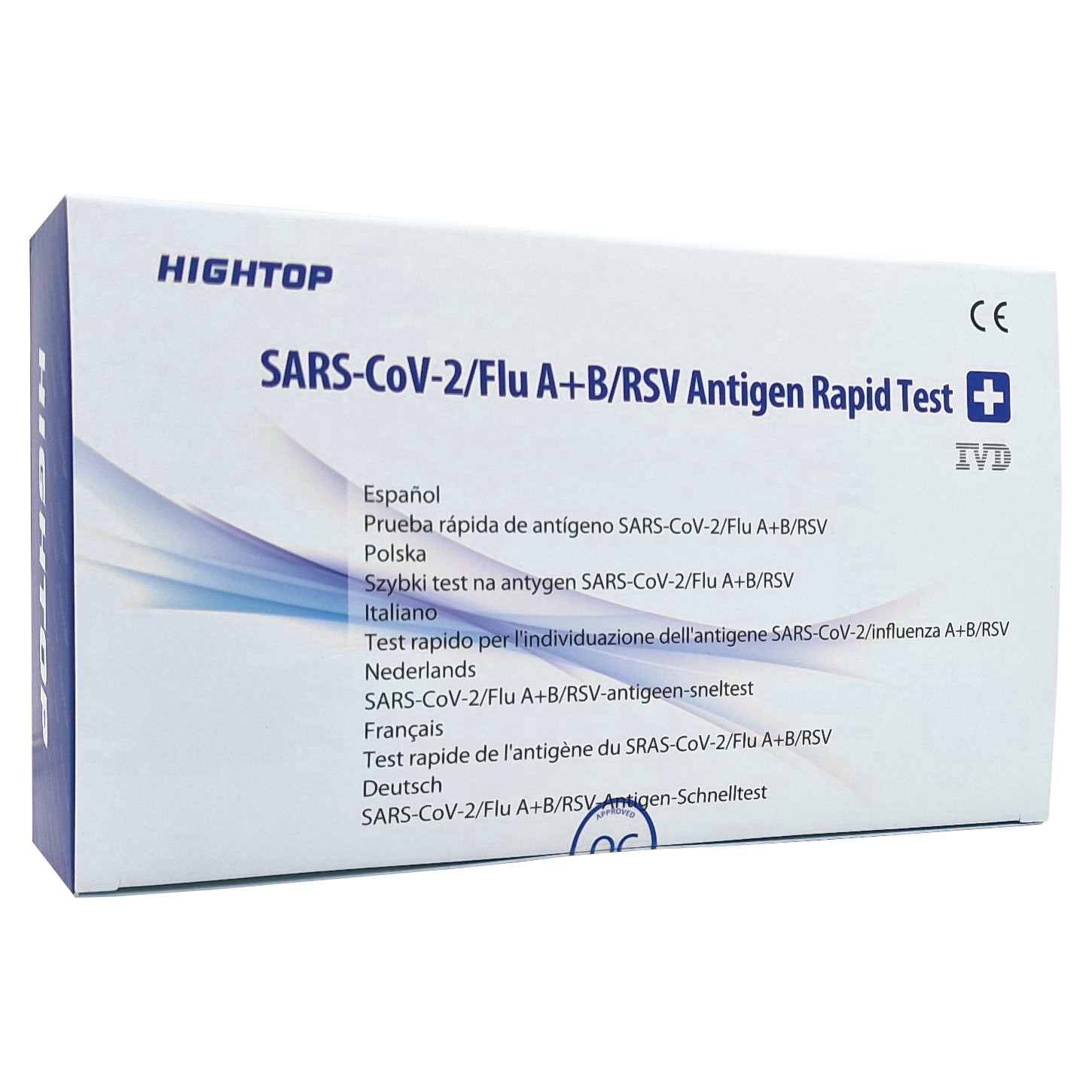 Hightop SARS-CoV-2/Flu A+B/RSV 20x Antigen Profi Schnelltests